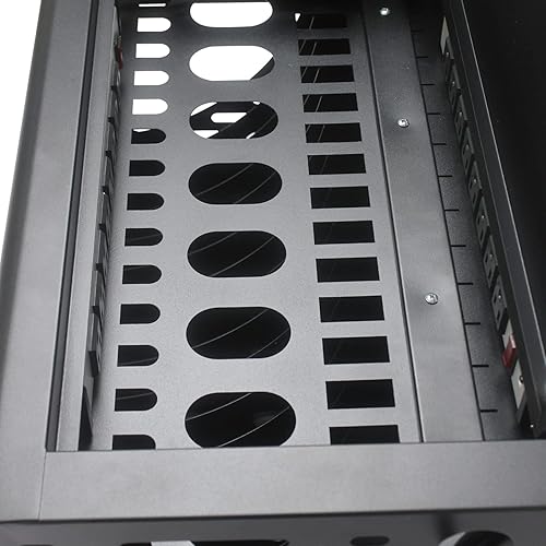 Miniatura 7 de Carrito de carga para 16 dispositivos, armario portátil de carga y almacenamiento para iPads, tabletas, Chromebooks y computadoras portátiles con