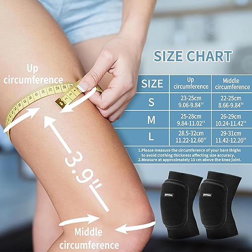 Miniatura 2 de ONTYZZ Rodilleras para niños con acolchado de esponja gruesa, transpirables, elásticas, de algodón, suaves, protectores para rodillas, patinetas,