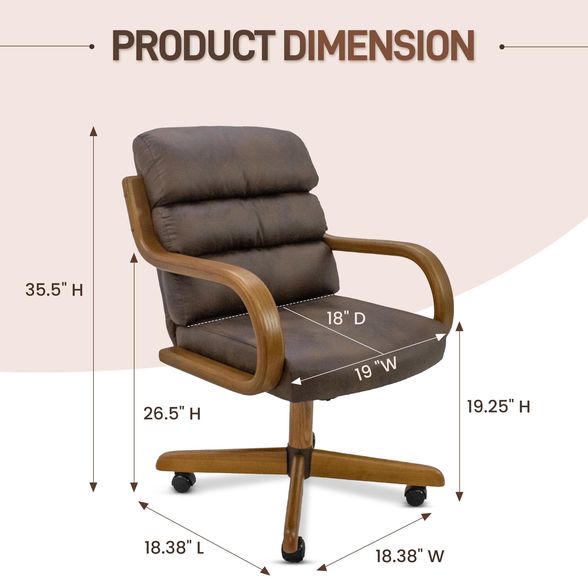 Amazon.com - Chromcraft Douglas 1pc Swivel Tilt Kitchen Dining