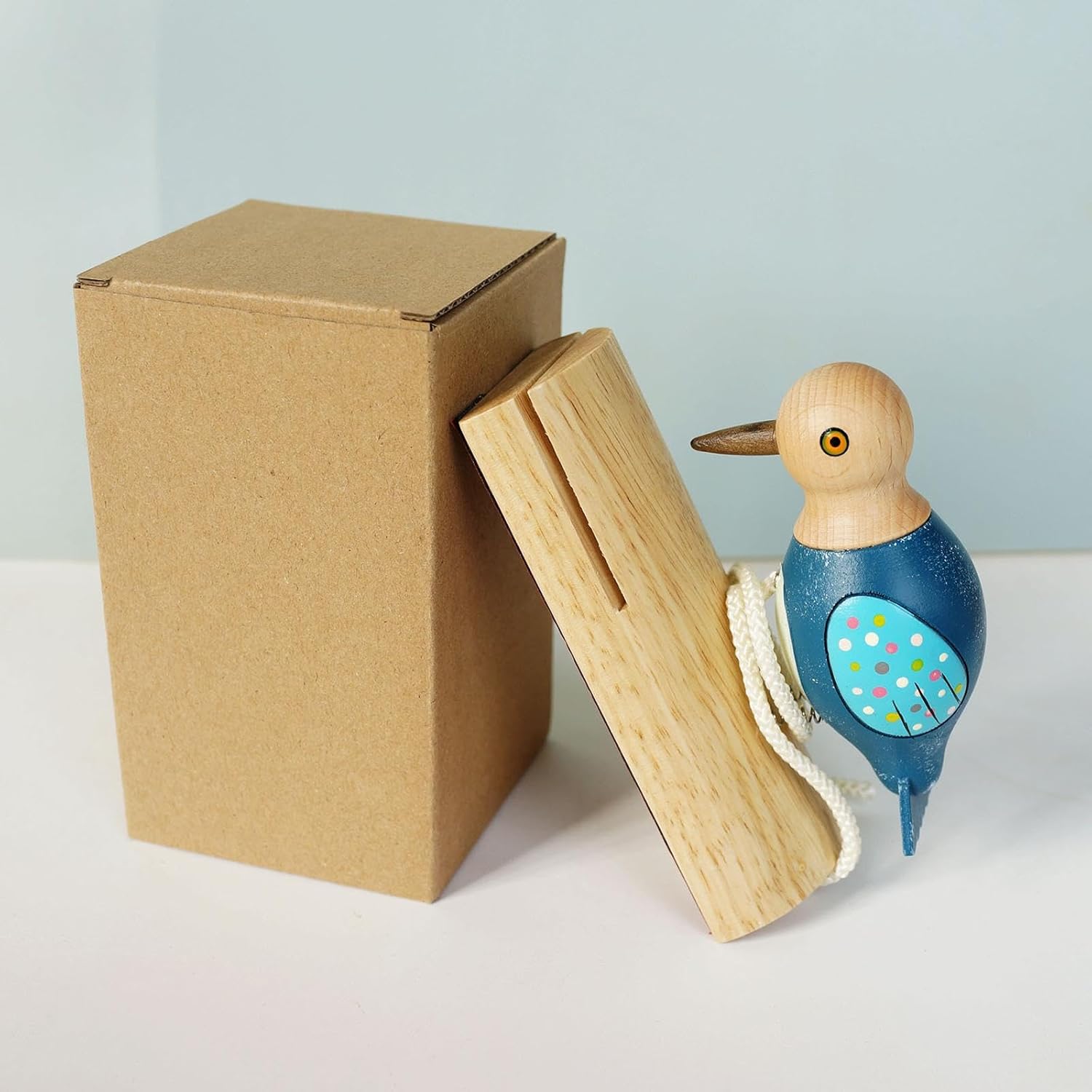 Woodpecker Doorbell Vintage Design Wooden Door Bell for Bedroom Store Window Home & Garden|Home Improvement|Building & Hardware|Doors & Door Hardware|Doorbells