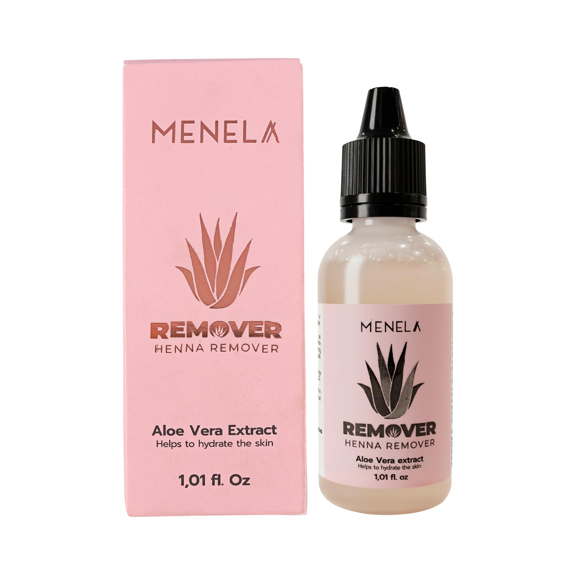 Amazon.com: MENELA Eyebrow Henna Remover 30 ml with Aloe Vera