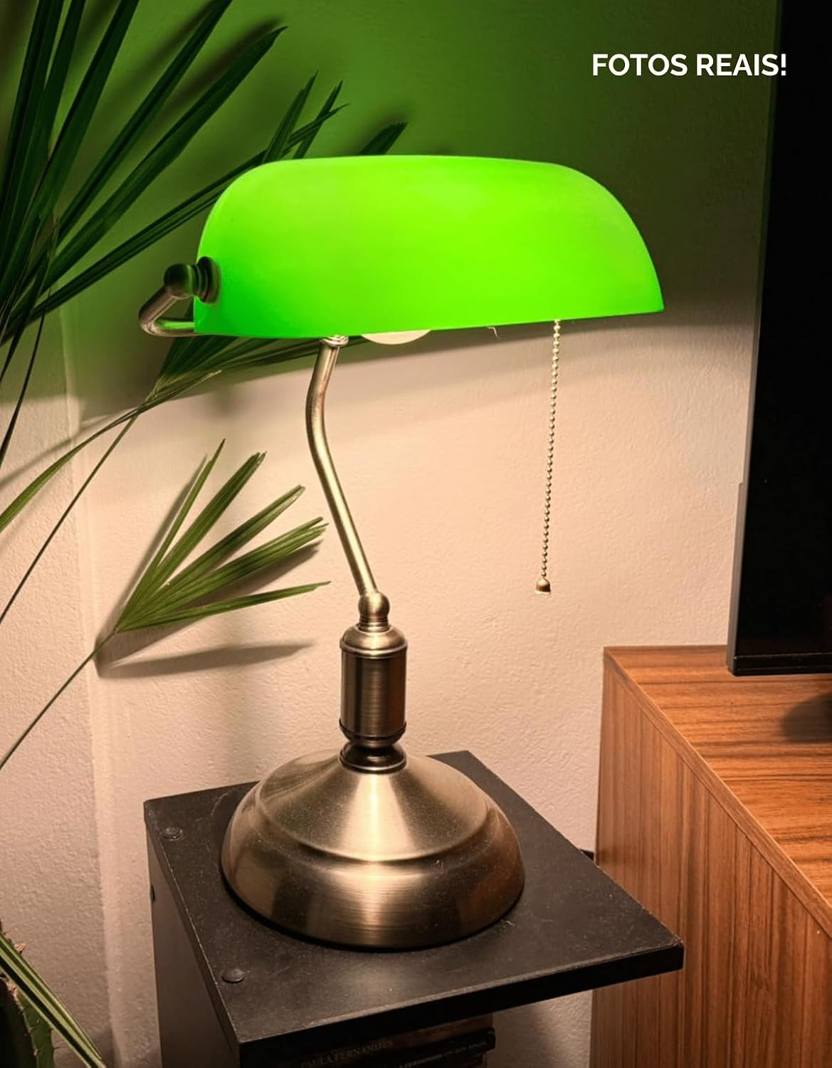 Abajur Clássico Banqueiro Inglês Verde e Ouro Velho Vale a Pena? 3 71dwJRtihQL. AC SL1500