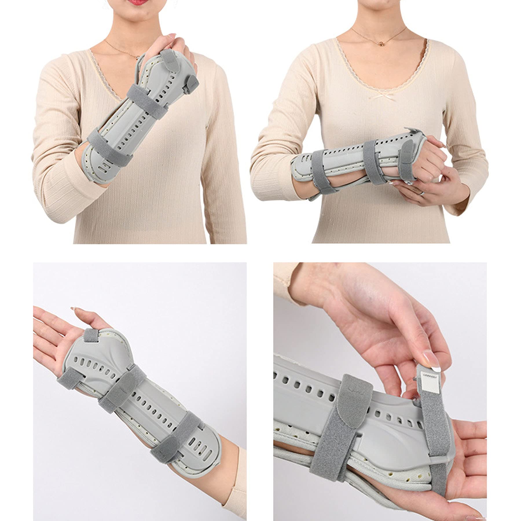 Handgelenkschiene Ruhende Handschiene Nachtstütze Handstütze Für Karpaltunnelsyndrom Arthritis Tendonitis Mallet Finger Schmerzlinderung Mit Handgelenk Tendonitis Schmerzbehandlung,Left