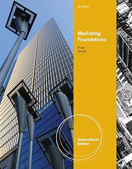 Marketing Foundations, 5th International Edition