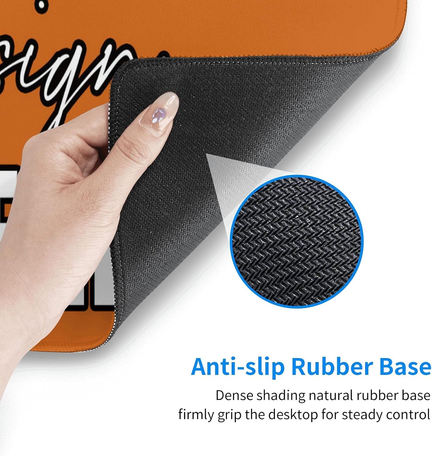 Customized Gaming Mouse Pad - Add Photo Text or Logo and Make Your own Personalized Mousepad - Extra Extended Large Mousepad with Stitched Edges - Desk Pad Keyboard Mat 11.8"X31.5" M4