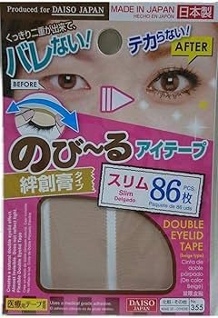 Amazon.co.jp: のび~るアイテープ 絆創膏タイプ スリム86枚 : ドラッグ