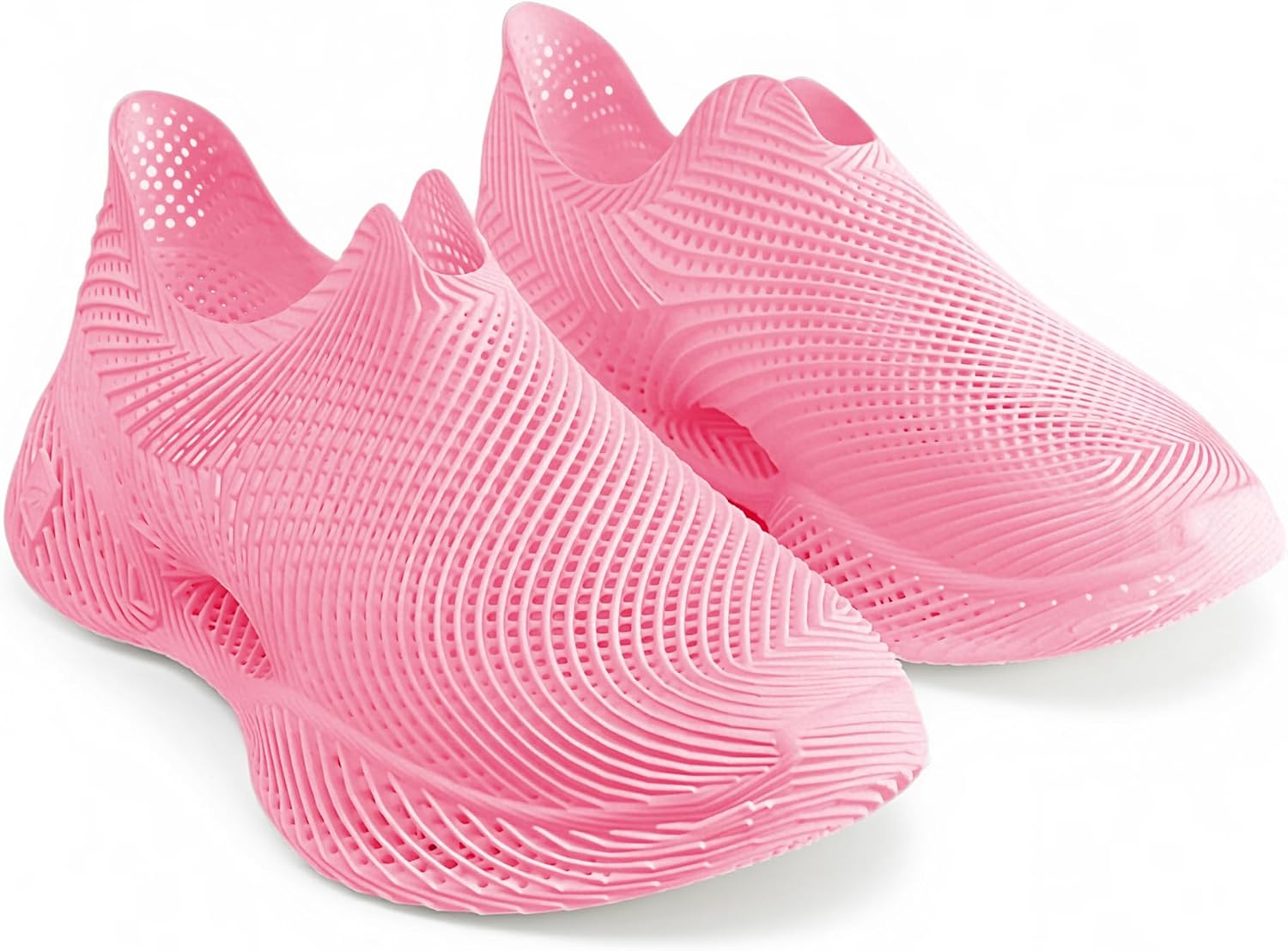 AeroBB Futuristic 3D Printed Sneakers for Men/Women, Oversized Street Style Breathable Lattice Structure Casual Walking Shoes