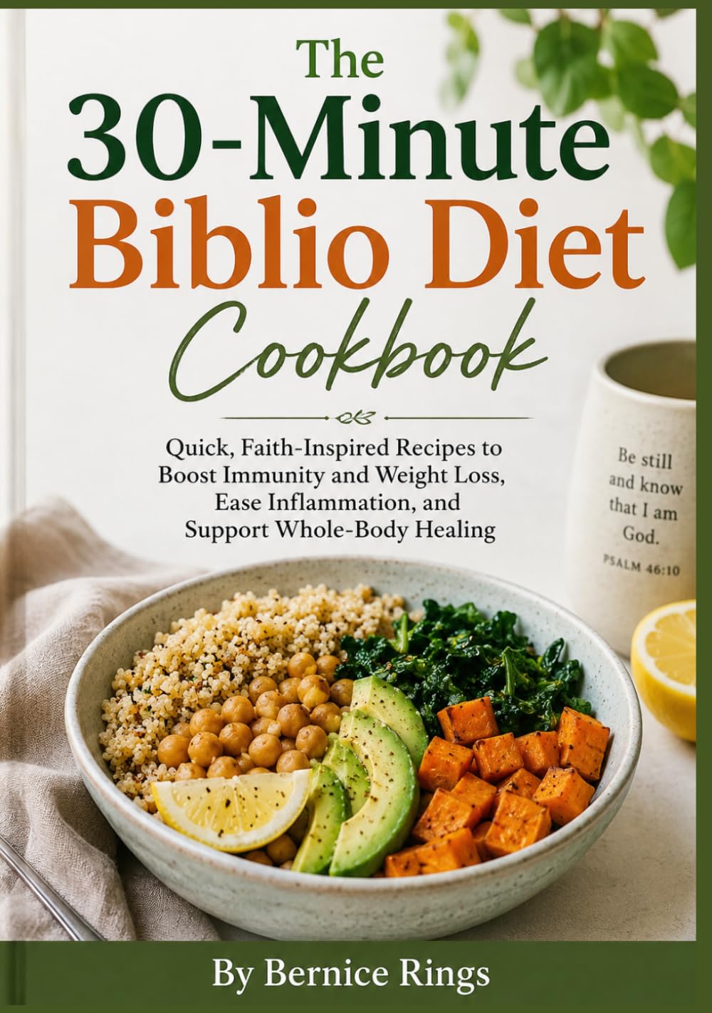 The 30-Minute Biblio Diet Cookbook: Quick, Faith-Inspired Recipes to Boost Immunity and Weight Loss, Ease Inflammation, and Support Whole-Body Healing