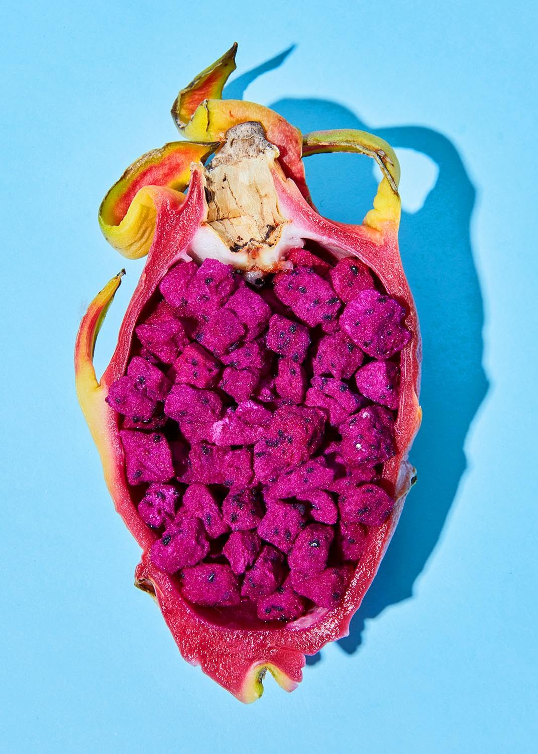 KoRo - Gefriergetrocknete Drachenfrucht 500 g - 100 % Frucht - Intensiver, fruchtig-süßer Geschmack - Ideales Bowl-Topping