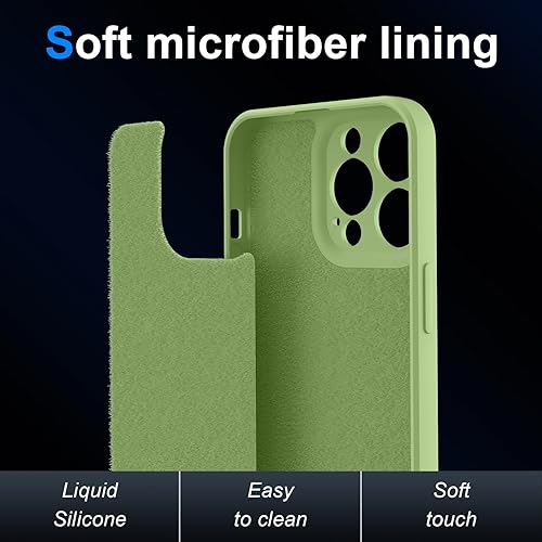 Miniatura 5 de CMYFUTNG Funda para Samsung Galaxy A53 5G, silicona líquida de alta calidad sedosa al tacto, protección de la cámara, forro de microfibra suave