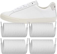 Endoto 2 Pairs Flat Shoelaces Replacement for VEJA Esplar/Campo/V-10/V-12/V-15/Rio Branco/SDU/Urca/Minotaur/Venturi/Nova Sneakers