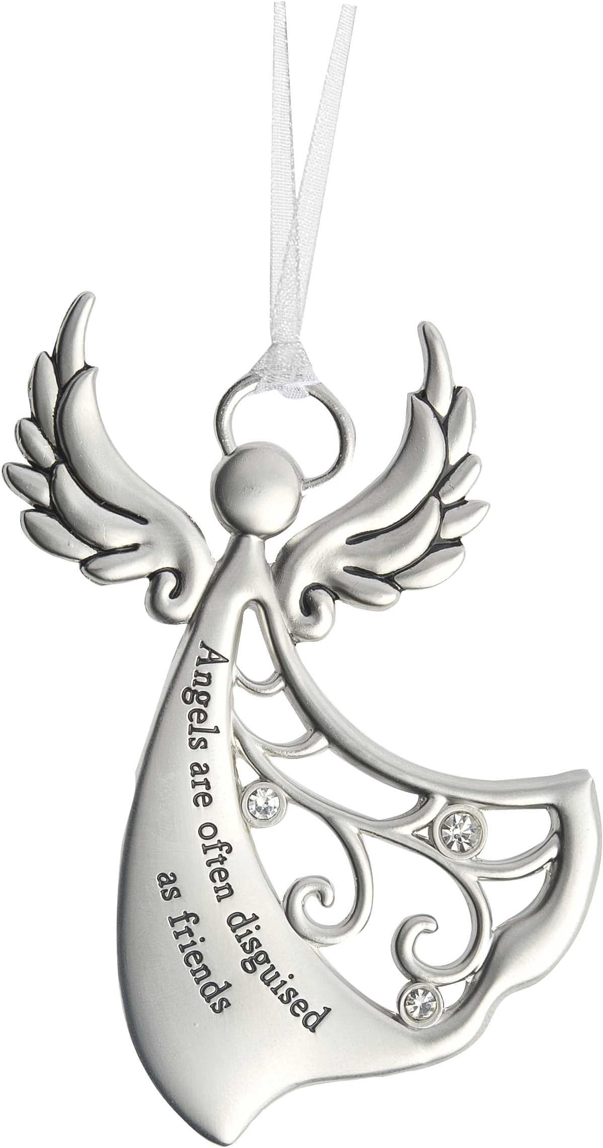 Ganz Angels By Your Side Ornament - Angels are often disguised as friends