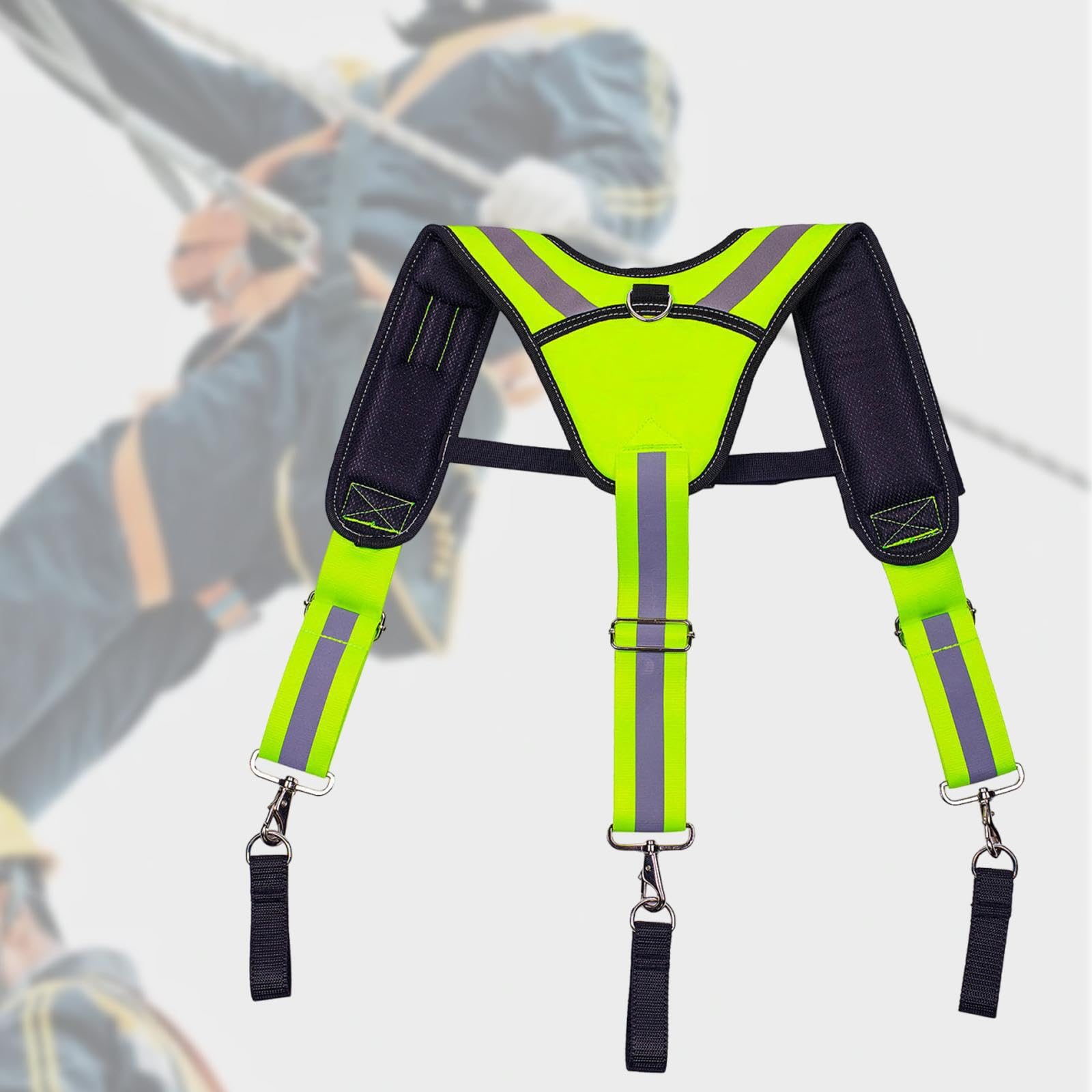 Poche Porte-Outils réfléchissante légère pour Un accès pour aux Outils et Un Confort Optimal Pendant Le Travail. Accessoires avec répartition Uniforme du Poids.