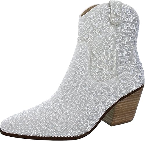 Betsey Johnson Botas vaqueras occidentales Diva para mujer