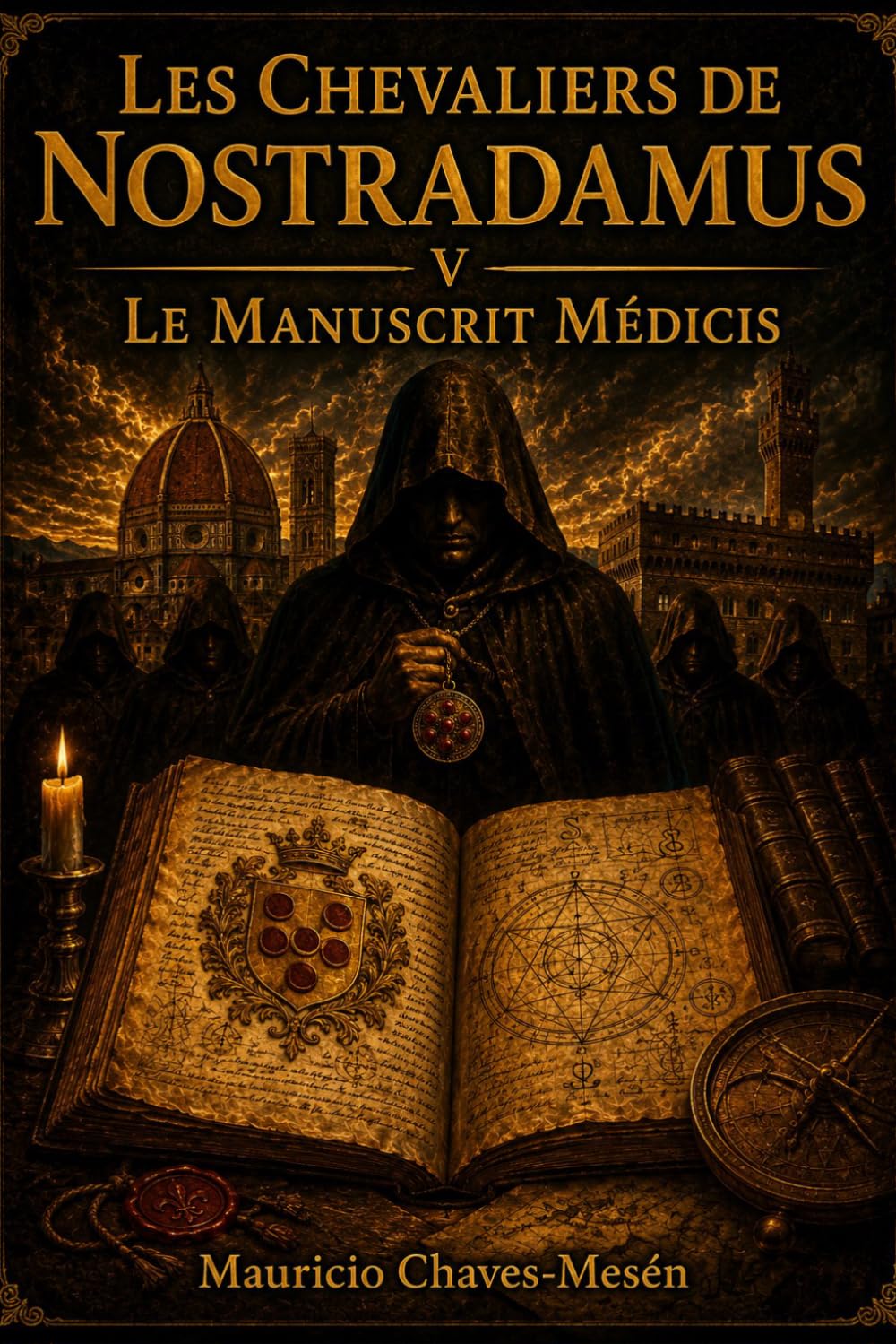 Les Chevaliers de Nostradamus V: Le Manuscrit Médici (La Saga du Savoir Interdit)