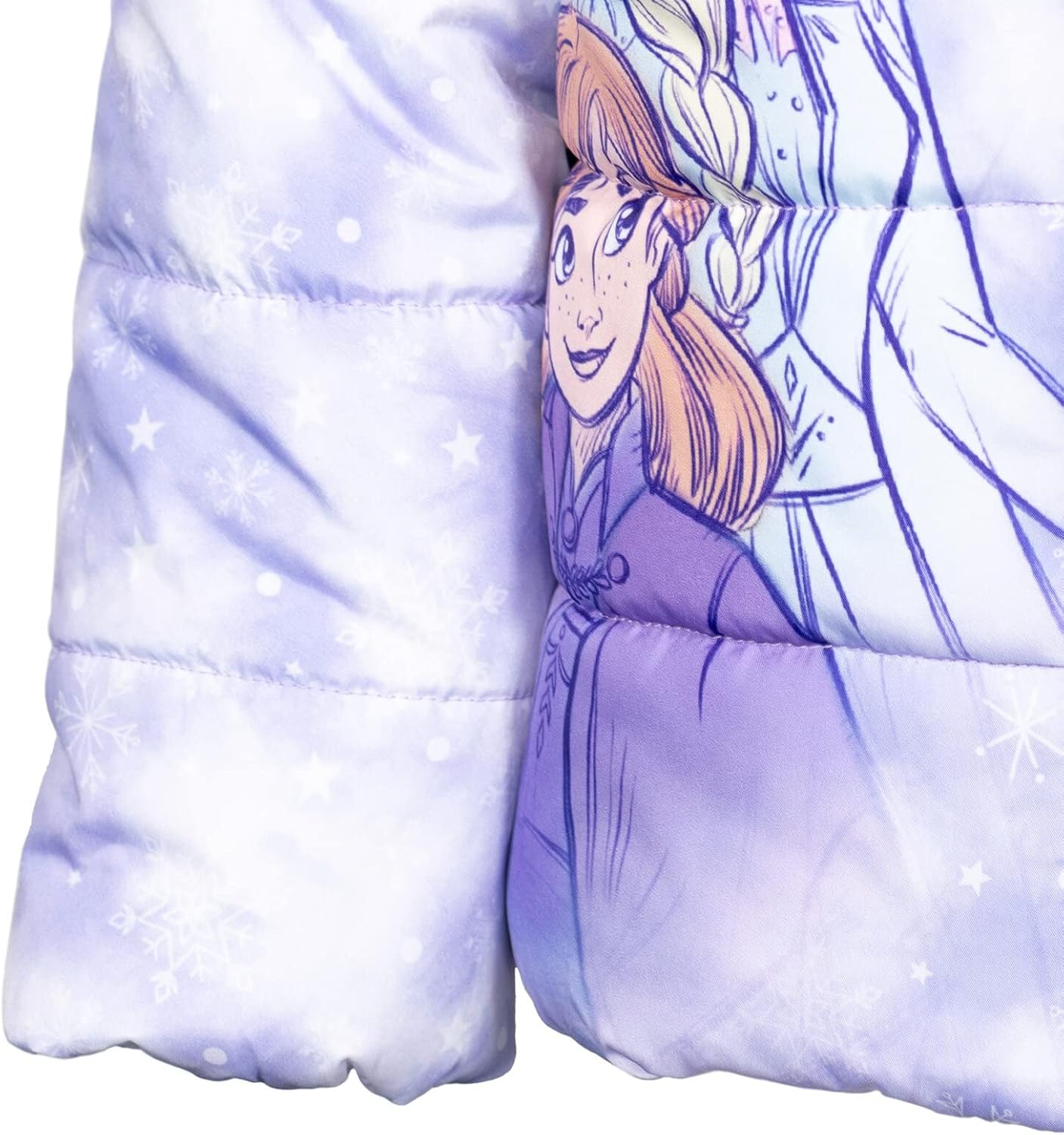 Miniatura 8 de Disney Frozen Olaf Elsa Princess Anna - Chaqueta acolchada con cremallera para niñas y niños pequeños