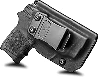 Vista 1 de Funda Bodyguard 380, funda IWB Kydex compatible con M&P Bodyguard 380 Auto & Integrated Laser Pistol, funda de transporte oculta interior, Adj.