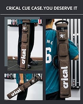 ビリヤード Billiards cue and Crical Cue case CRICAL Pool Cue Case 2x4 Hard Pool Stick Case Holds 2 Butts