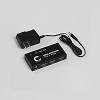 Vista 5 de Divisor HDMI 1x2 Ultra HD 4K/2K 1 entrada - 2 salidas Full HD/3D 1080P HDMI 1.4 HDTV PS4 / PS3 XboxOne / 360 DVD Blu-ray DTS