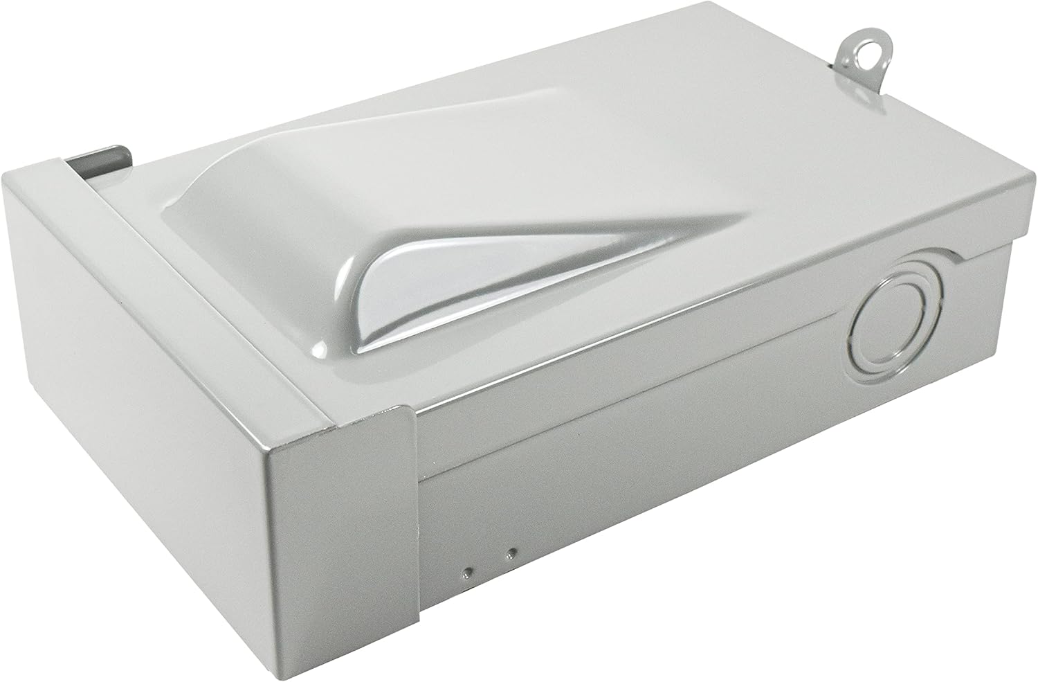 HQRP Non-Fusible A/C Disconnect Switch, Pull Out, Metal Box, 120/240VAC, 60-Amp, 1-Phase, 3-Wire, 2-Pole, Type 3R, Outdoor, UL Listed