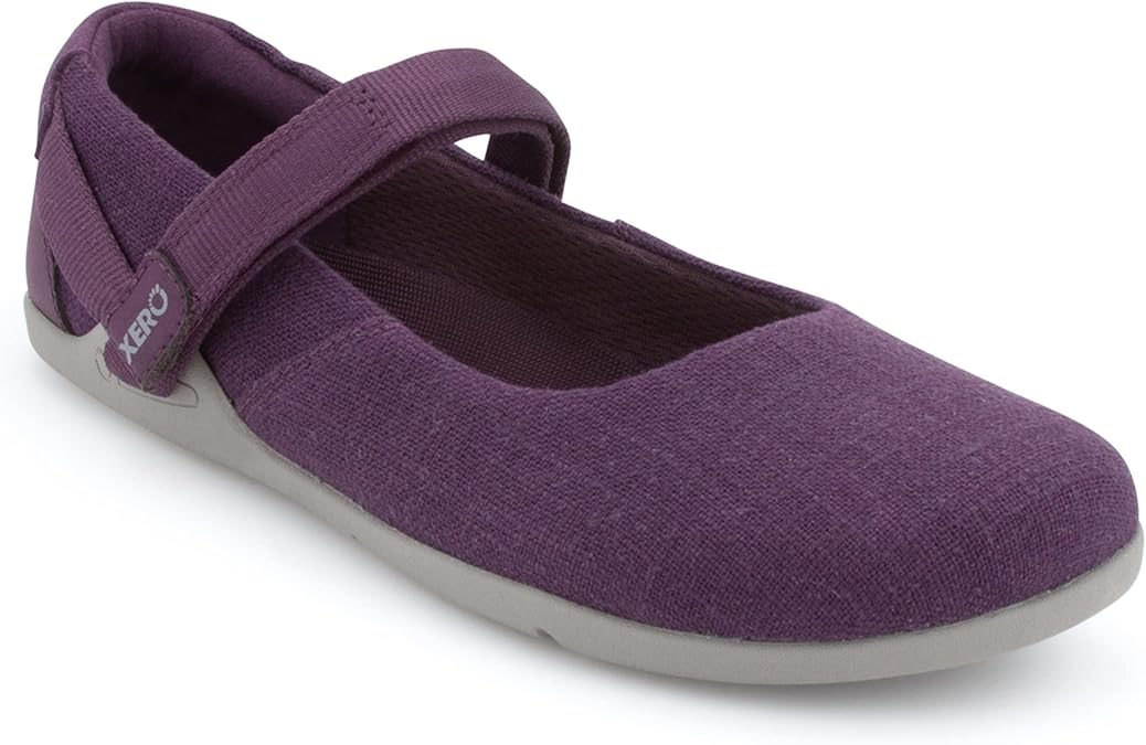 Xero Shoes Women's Cassie Hemp Shoe Comfortable Mary Jane Style Ballet Flat