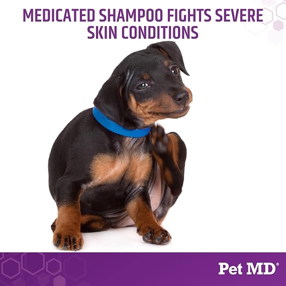 Pet MD Micoseb-CX Topical Shampoo for Dogs, Cats, Horses - 12oz