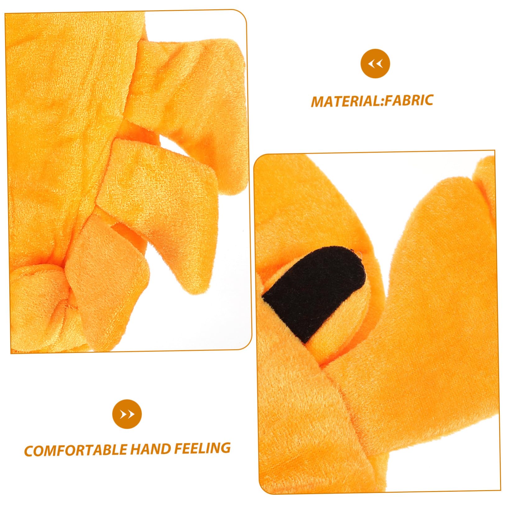 Healeved 5 Pezzi Cappello Granchio per Feste e Leggero Accessorio Cosplay e Mascherata per Donne e Uomini Materiale Tessile Sicuro e Confortevole per Halloween e Carnevale