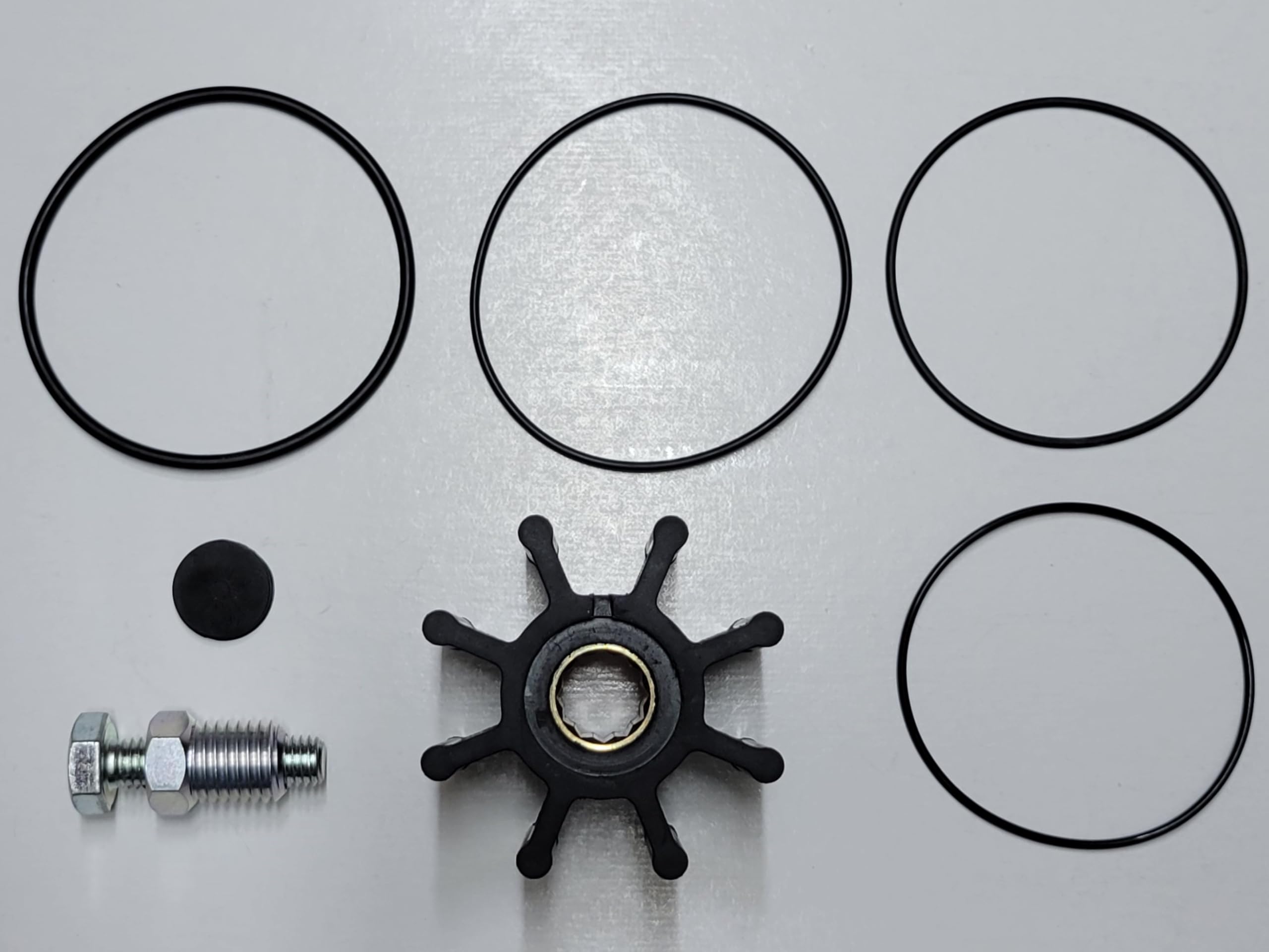 SCP-120650 Impeller Kit mit Abzieher ersetzt Yanmar 120650-42310 und 127610-42200