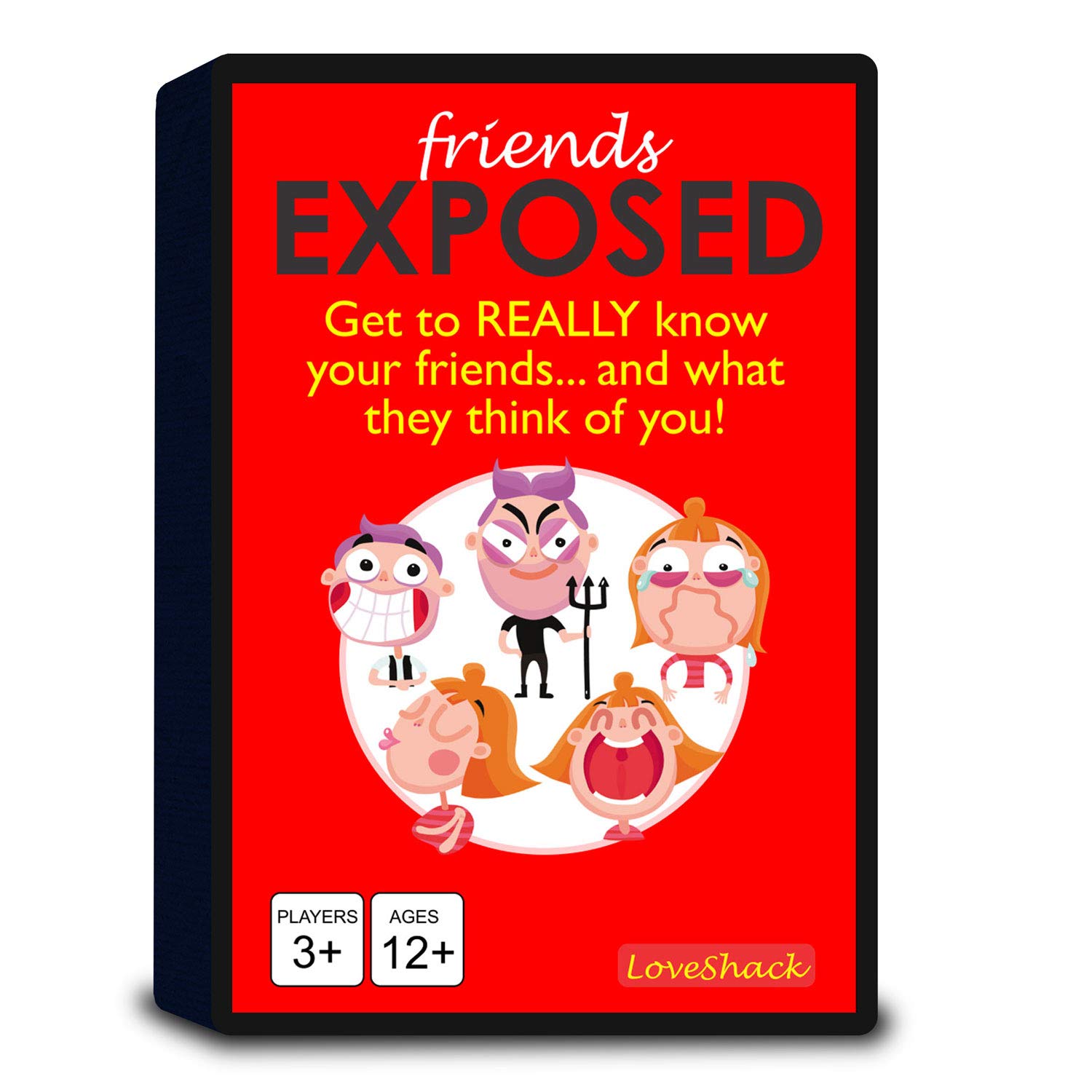 exciting Lives Friends Exposed: Fun Game for a Rocking Party or Birthdays, Over 200 Hilarious Questions to Play