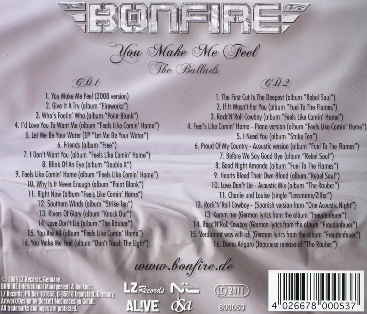 You Make Me Feel: Ballads