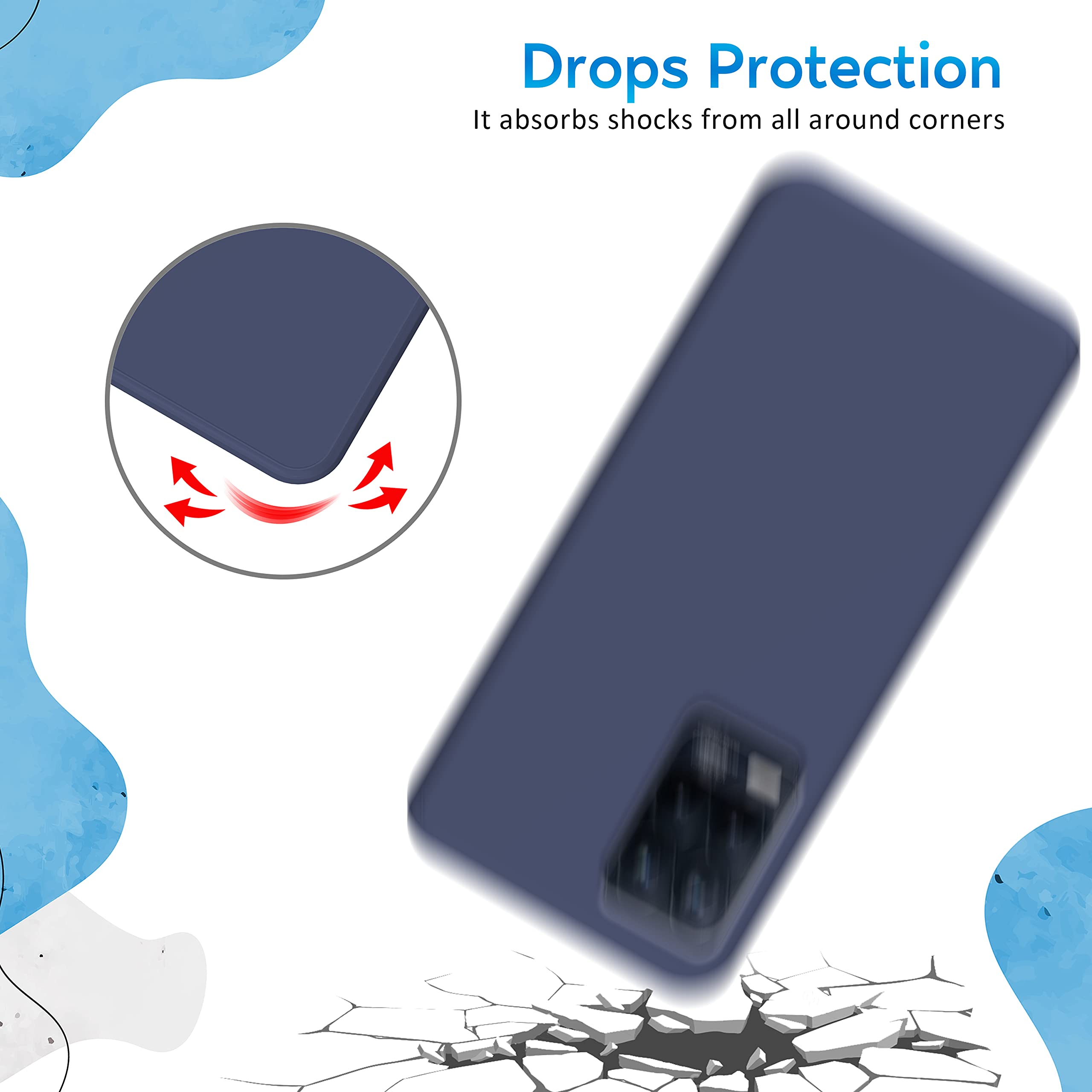 N NEWTOP Cover Compatibile per REALME C31, Custodia TPU SOFT in Gel