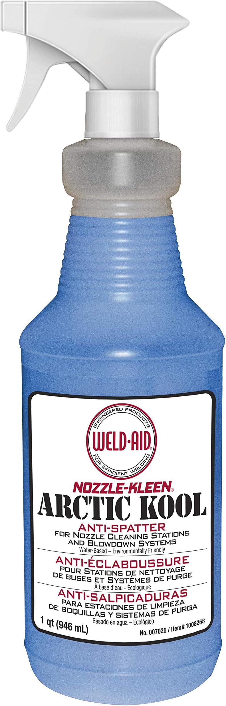 Weld-Aid Nozzle-Kleen Artic Kool Anti-Spatter and Torch Coolant Liquid, 32 oz