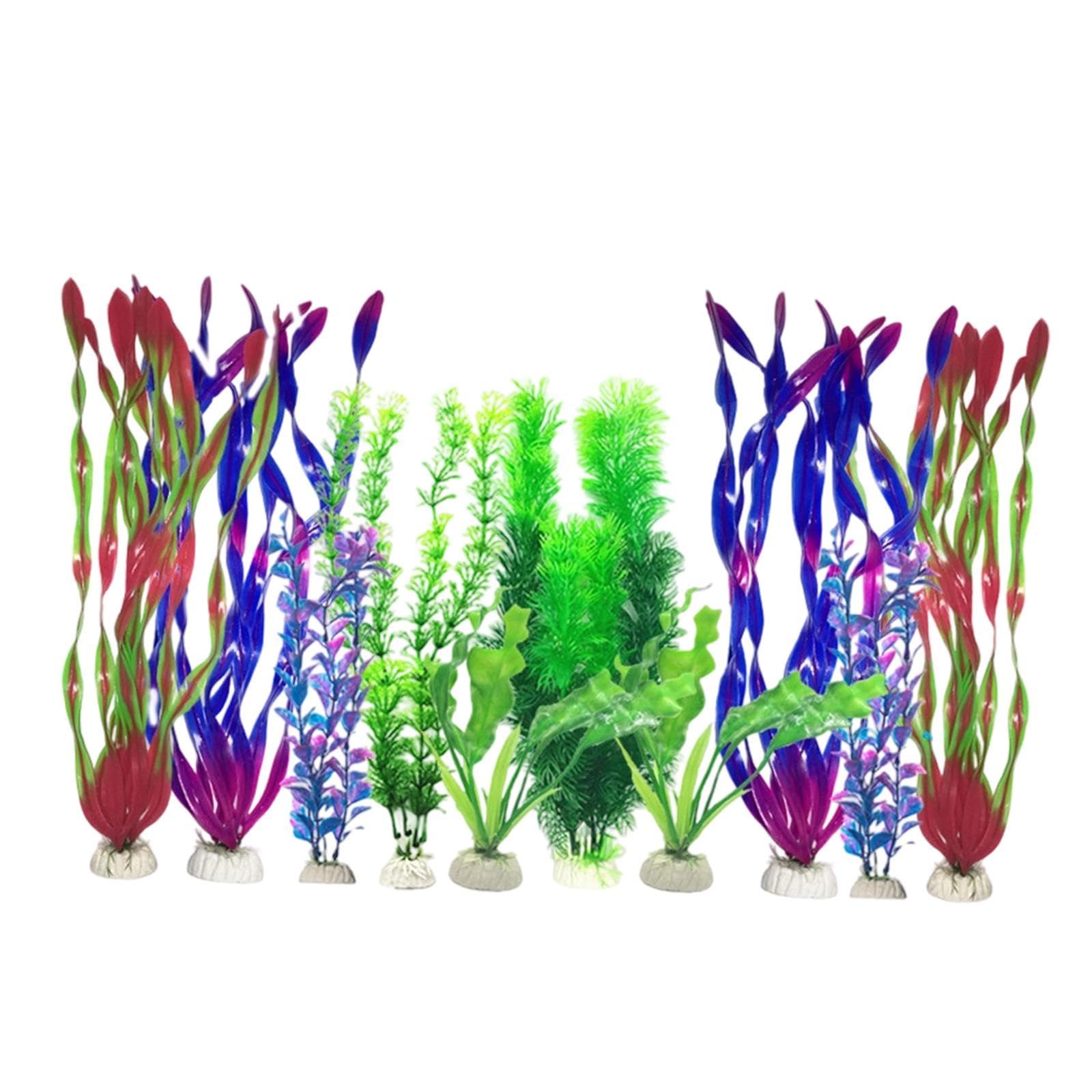 Plantes d'aquarium artificielles pour éliminer l'entretien des algues et végétaux