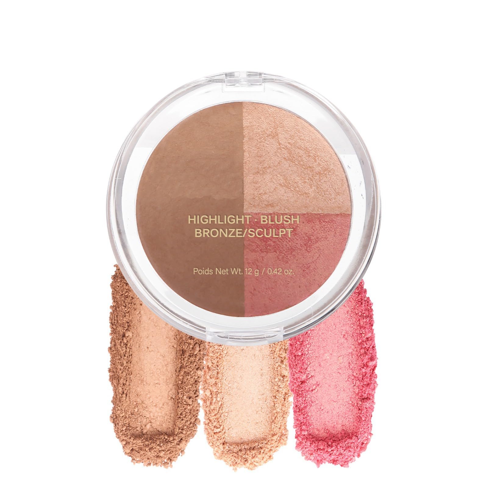 Corlo Baked Blush Highlight Bronze Powder 3-in-1 Contour - makeup palettes | Mubboo
