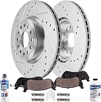 Vista 17 de Detroit Axle - Pastillas de cerámica traseras de repuesto de pinza de freno derecha para Infiniti G35 Nissan 350Z Murano Quest - Juego de 3 piezas