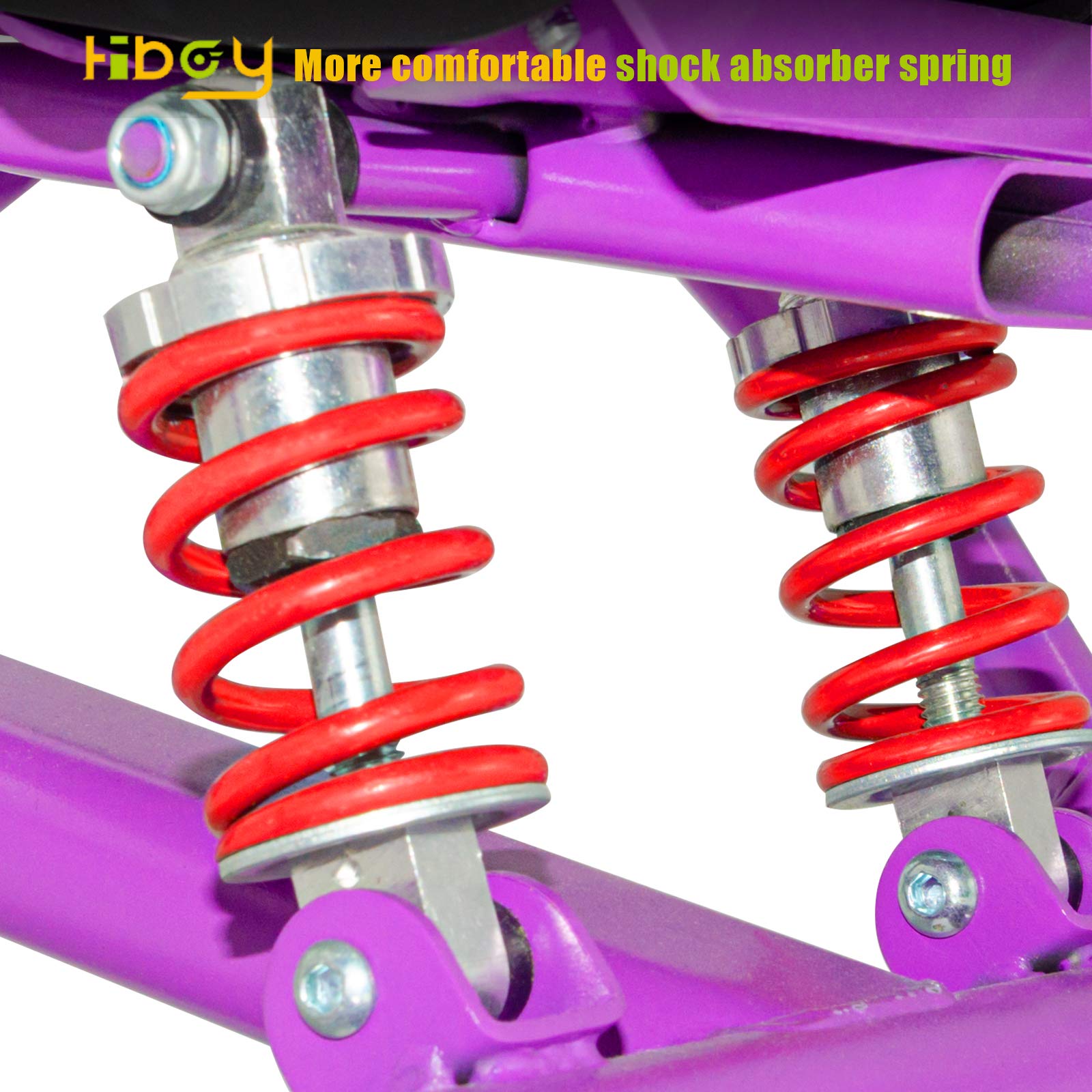 Hiboy HC02 Hoverboard Go Kart with Rear Suspension Seat Attachment