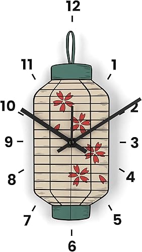 Miniatura 9 de Reloj de pared de madera Asia Aqua DIY números pegatinas madera contrachapada reloj silencioso Eco océano sala de estar corte láser azul gran ola