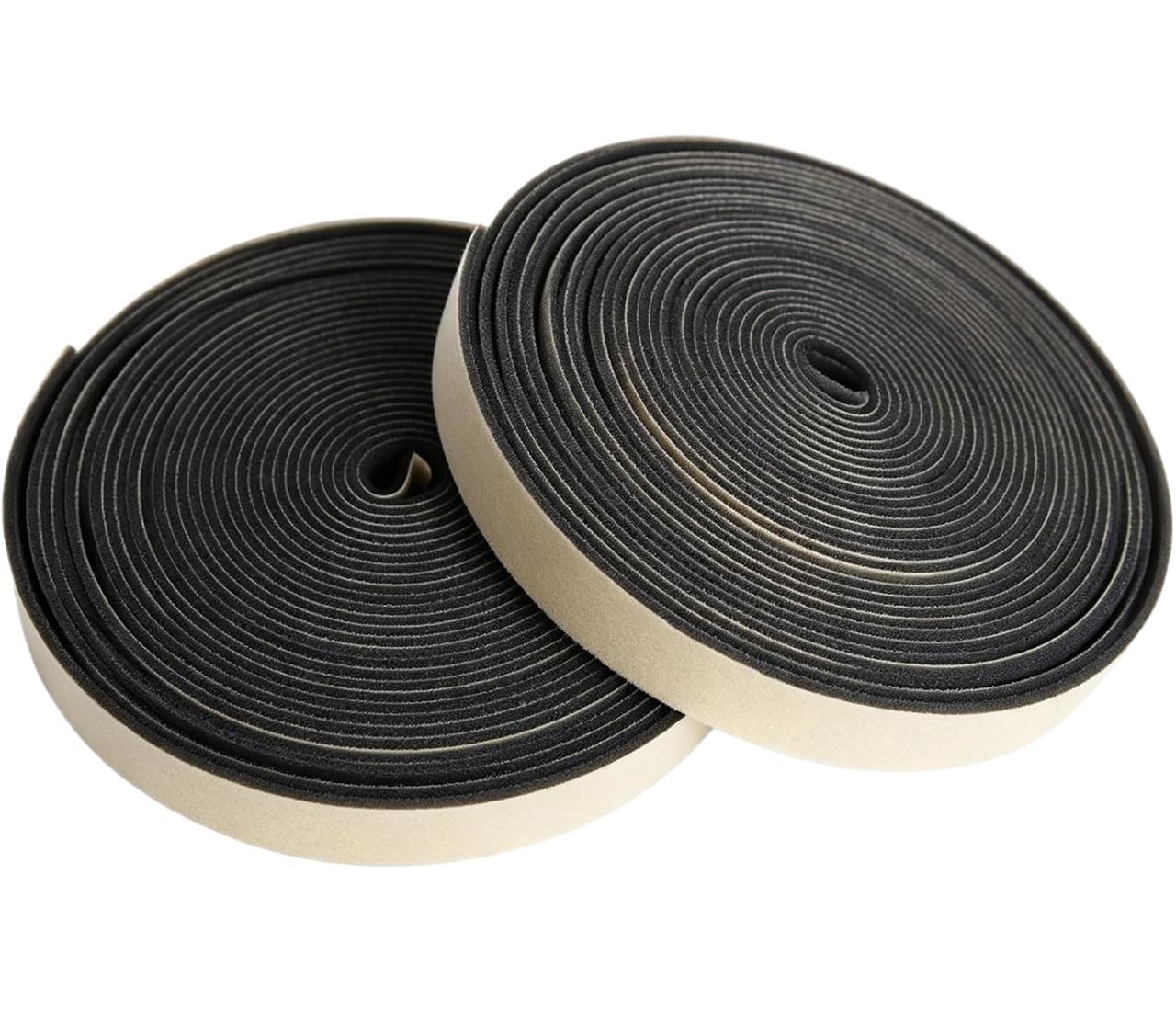 Burlete de esponja EPDM adhesivo de 2 mm x 10 m para sellado y aislamiento de juntas