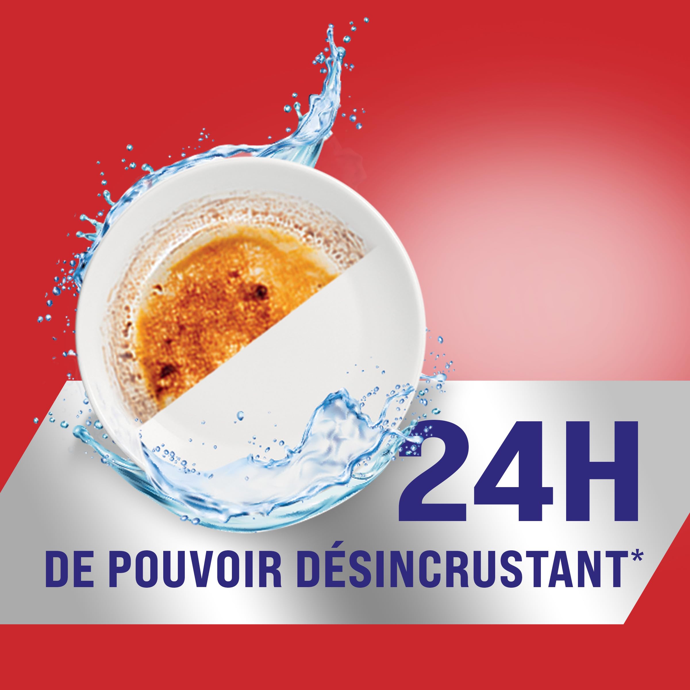 PAIC - Liquide Vaisselle Excel DEFI24H Pamplemousse - Formule Ultra-Dégraissante et Pouvoir Désincrustant - Efficacité même sur Graisses Séchées - Lot de 12 x 500ml