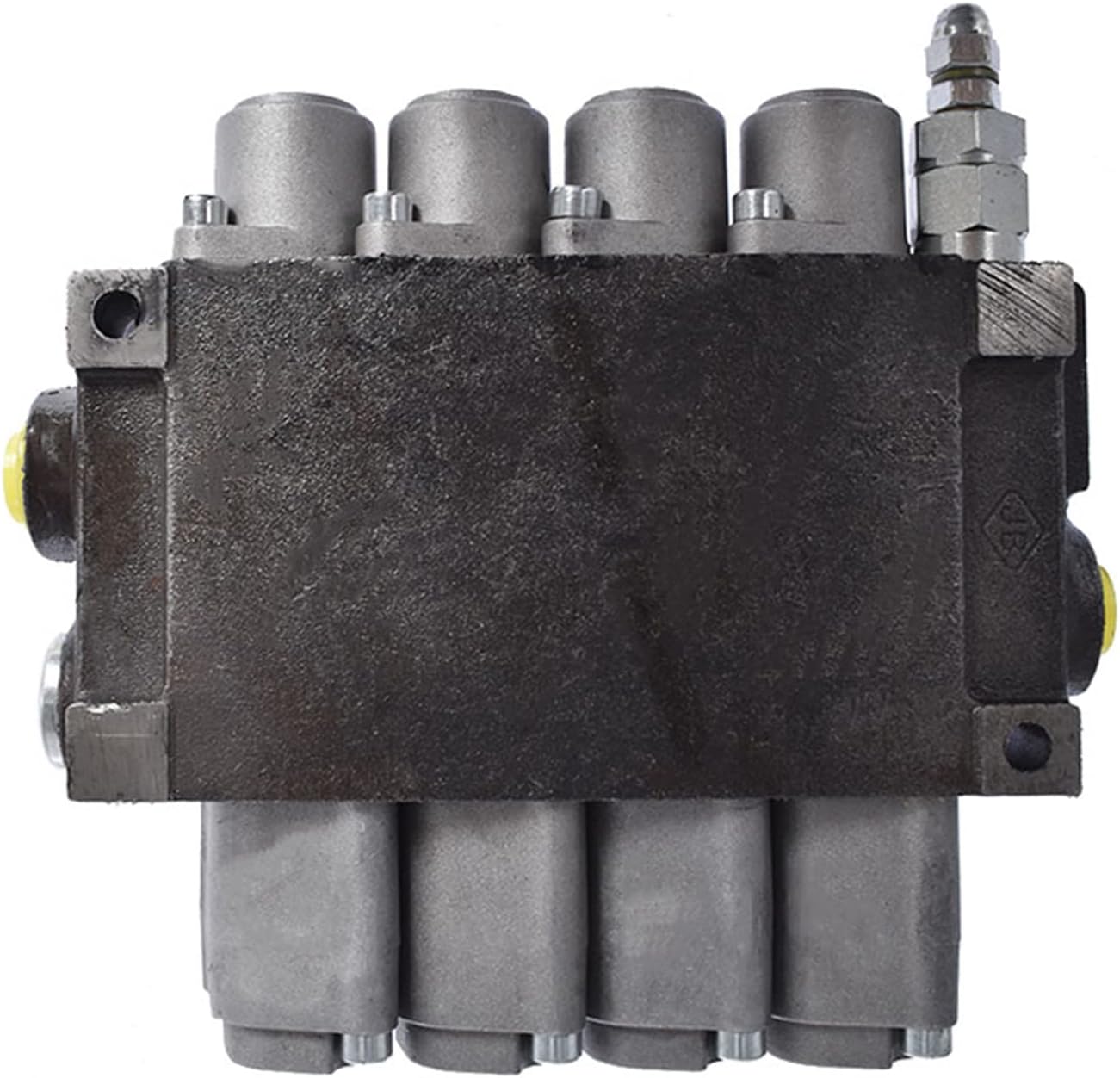 kimllier 4 Spool Hydraulic Valve 11GPM 3625PSI Hydraulic Directional Control Valve SAE Ports Double Acting Valve