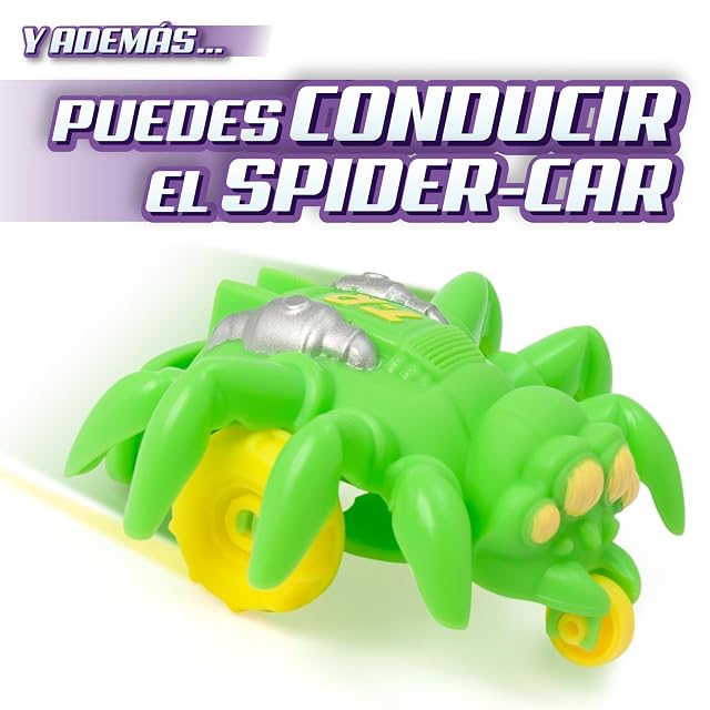 Foto 5 de 8 de T-Racers Spider Attack - Pista araña para Coches de Carrera. El desafío del Ataque de la araña. Pista…