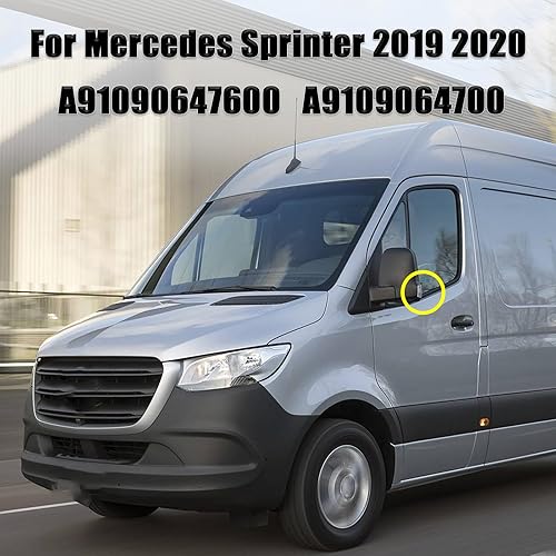 Miniatura 5 de Para Mercedes Sprinter 2019 2020 espejo retrovisor luz de señal de giro lámpara repetidor A9109064700 A9109064600 izquierda derecha