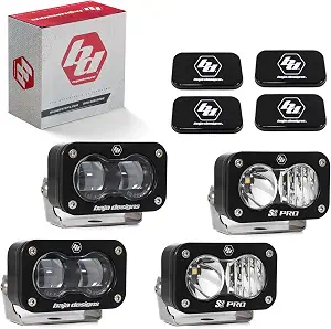 Baja Designs S2 SAE Pro Fog Pocket LED Light Kit for Ford F-150 Raptor 2021-on