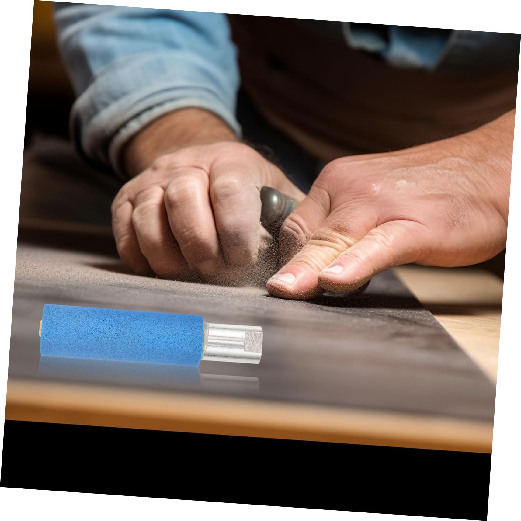 NULYLU Sanding Drum Sleeve Drum Sander Sponge Sleeves Easy-to-use Grinding Wheel for Woodworking