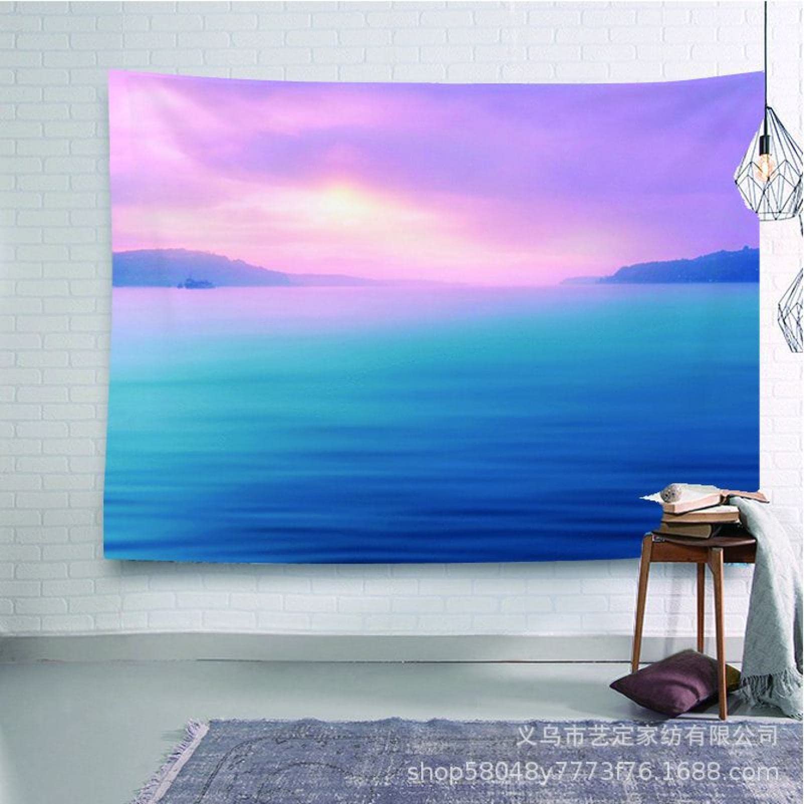 Amazon Co Jp タペストリー海の波と海辺のビーチの風景をカスタマイズする壁の芸術の吊り下げホームリビングルームの装飾 Dgm ビーチ風景 B0 150 おしゃれ オシャレ 海辺の夕日 海 空 波 インテリア ヤシの木 ウォールアート壁飾り 多機能壁掛け 新居祝い 窓カーテン