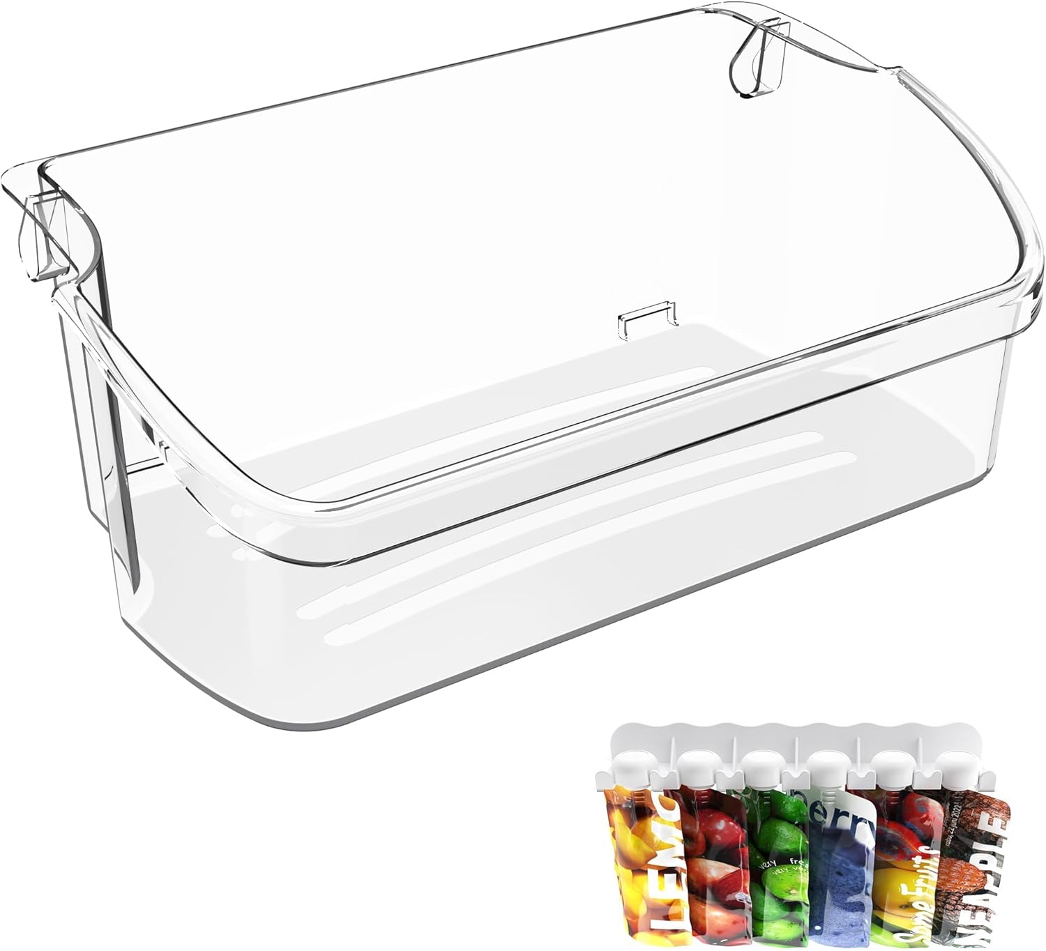 240324502 Refrigerator Door Shelves Bin Compatible with Frigi-daire Door Shelf Replacement LFSS2312TE0 LFSS2312TF0 FFSS2315TS0 Fit for Frigi-daire Refrigerator Parts PS429767 AP2549806