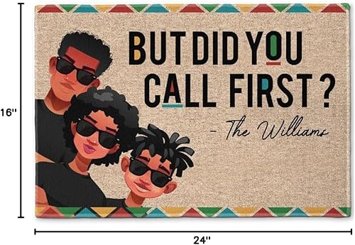 Vista 42 de Felpudo personalizado para marido, esposa, pontón, capitán y su pontón reina Live Here, tapete para el marido, esposa, regalo de pontón 19