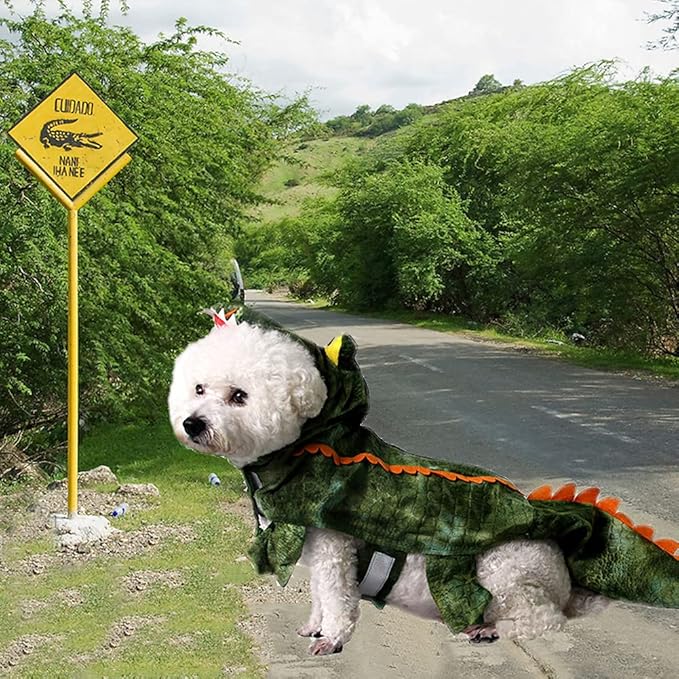 Disfraz de Cocodrilo para Perro - Halloween miniatura 4