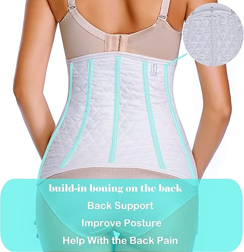 Miniatura 6 de Paz Wean Cinturón de recuperación posparto para cinturón de recuperación posparto, de algodón