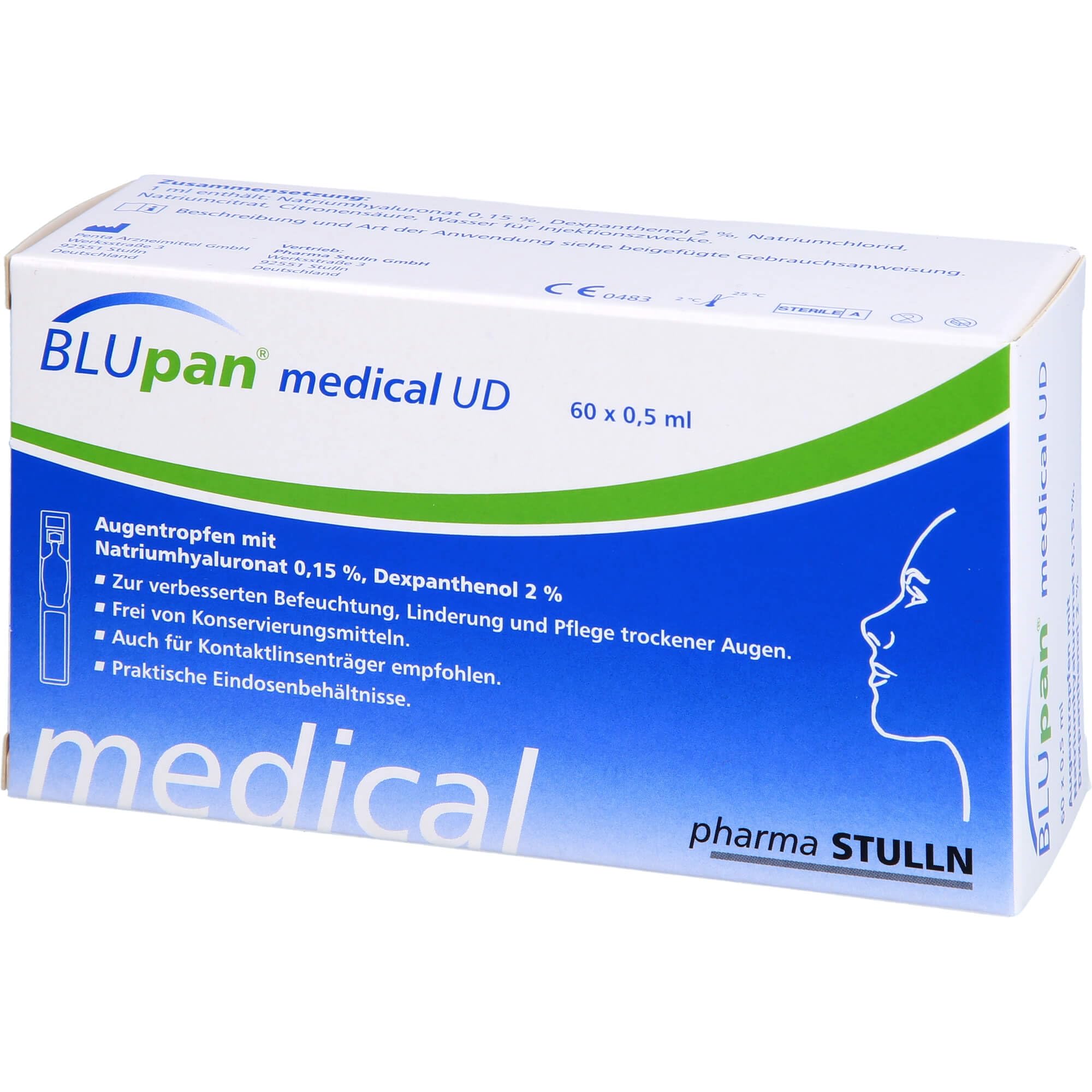 BLUPAN medical UD Augentropfen 60X0.5 ml